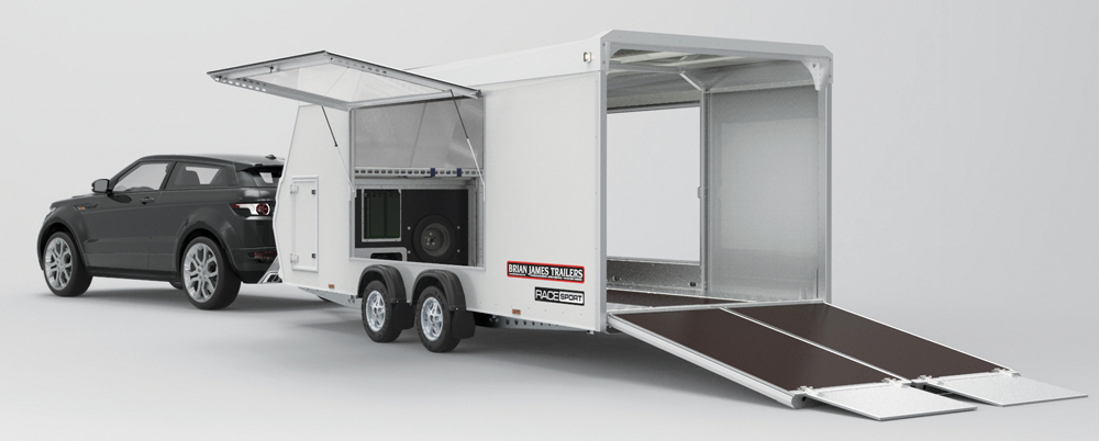 Enclosed Car Transporter